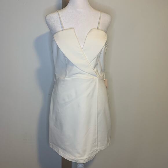 Superdown Kacey blazer white mini dress size L NWT - Picture 3 of 13